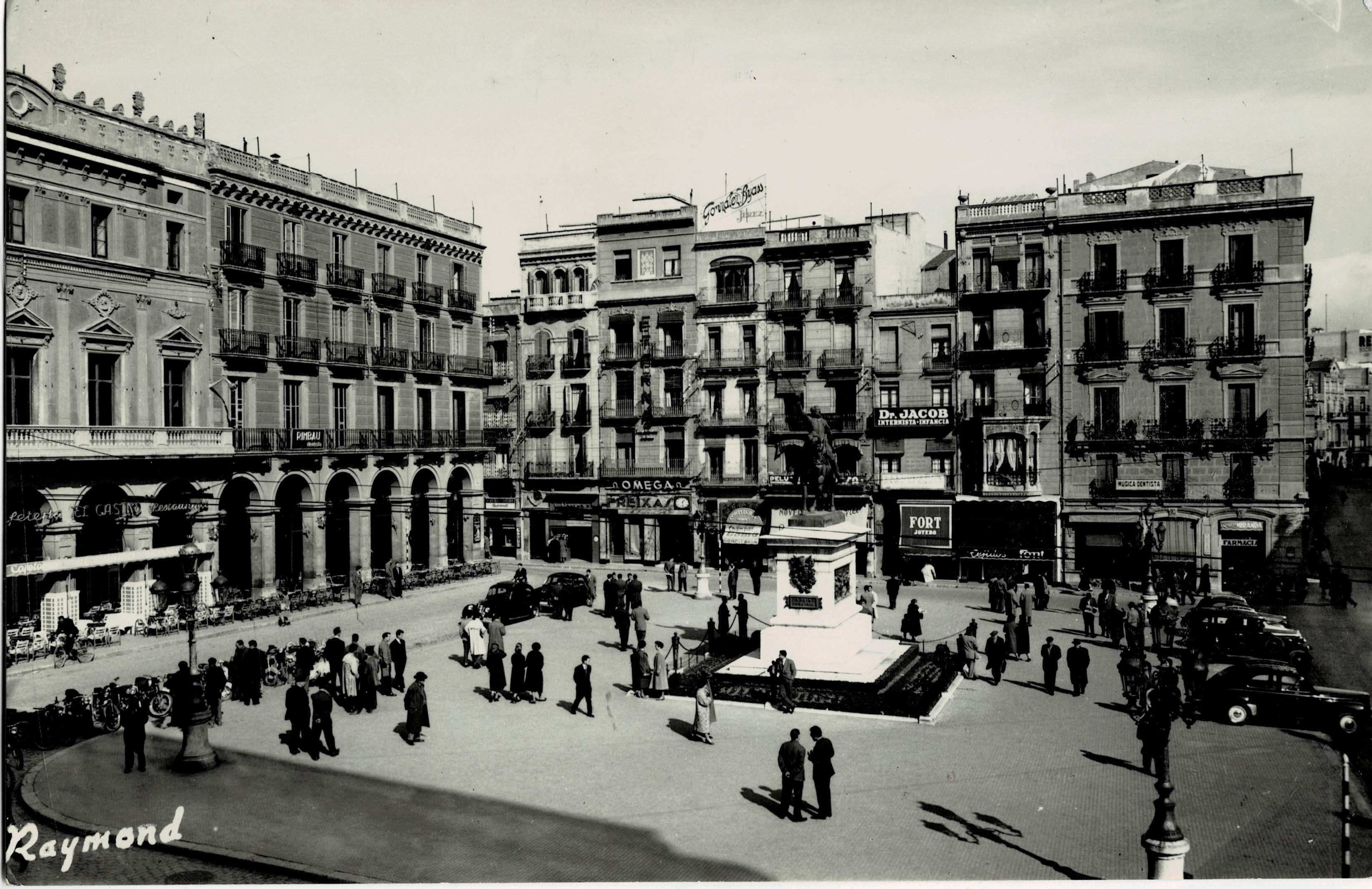 POSTAL MODERNA DE CATALUÑA. REUS. PLAZA DE PRIM