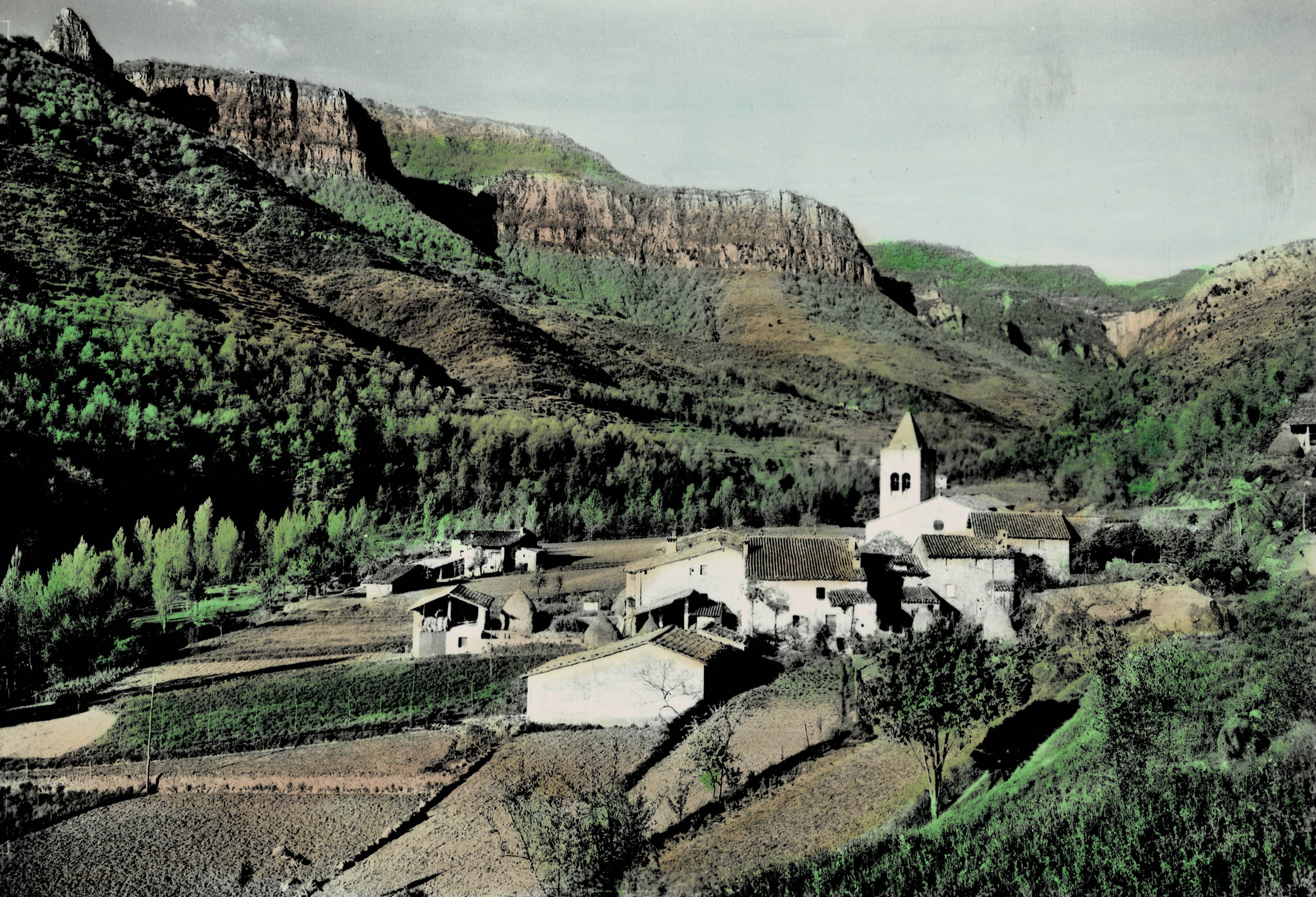 POSTAL MODERNA DE CATALUÑA. OLOT. SAN PRIVAT DE BOS