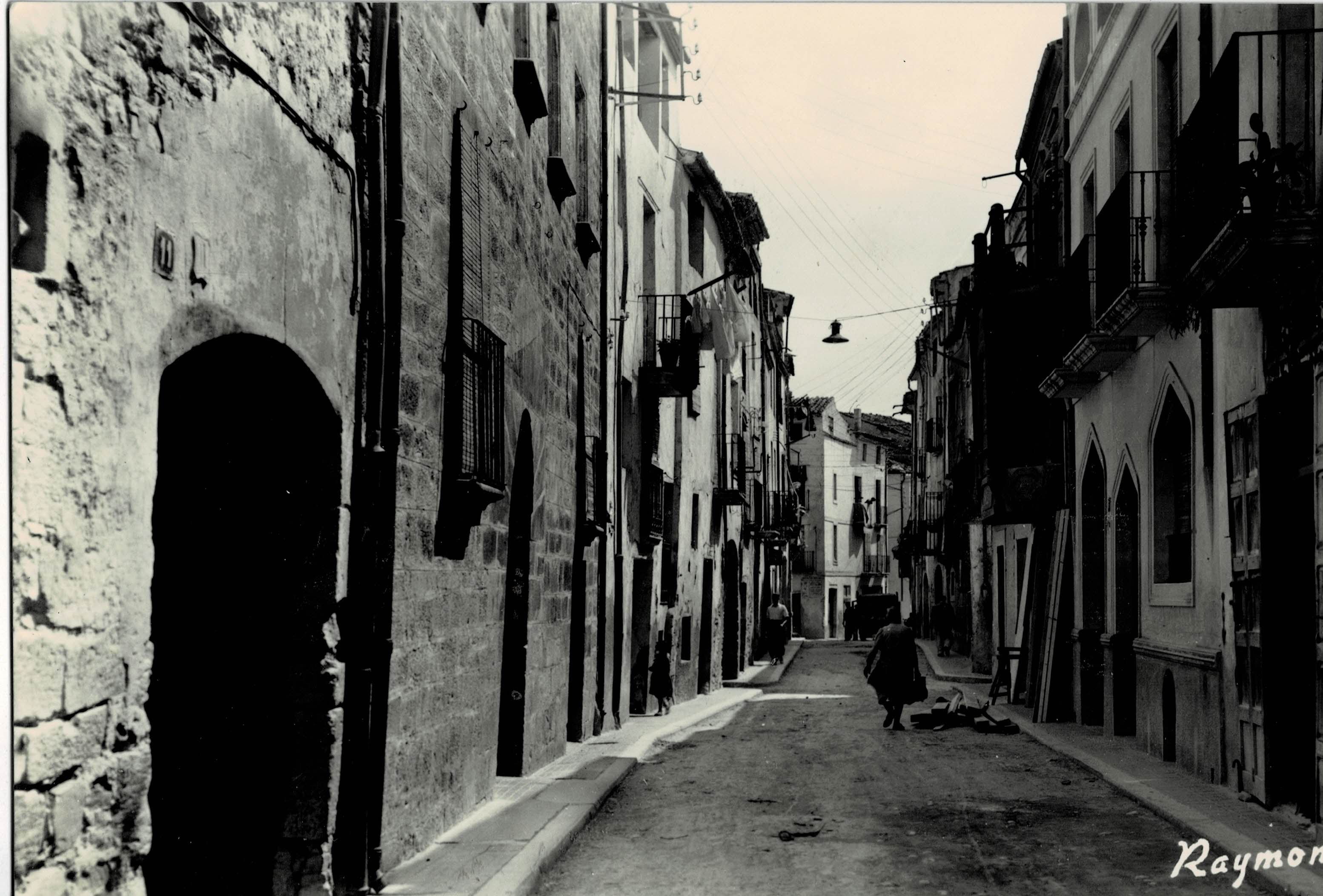 POSTAL MODERNA DE CATALUÑA. SARREAL. CALLE GENERAL MOLA