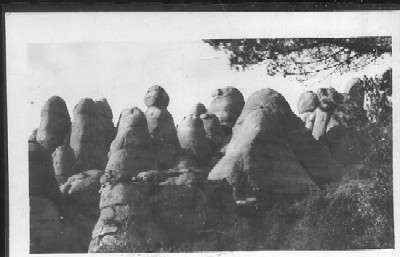 POSTAL DE BARCELONA - MONTSERRAT PEÑASCOS DENOMINADOS LES AGULLES