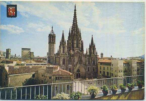 POSTAL DE BARCELONA - CATEDRAL Nº 54