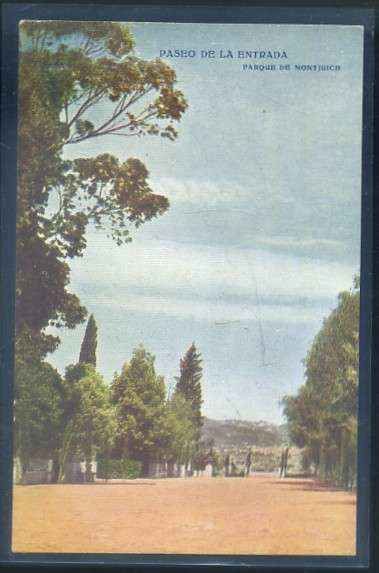 POSTAL ANTIGUA DE BARCELONA Nº 630 PASEO DE LA ENTRADA-PARQUE DE MONTJUICH