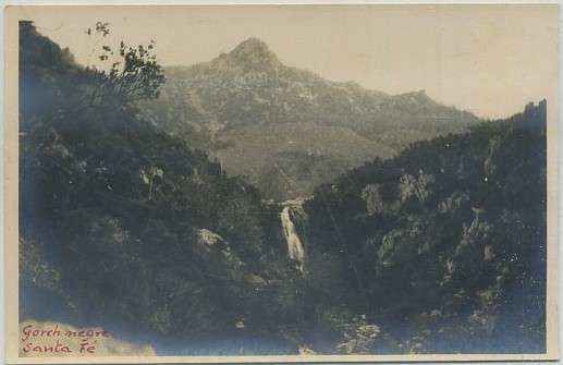 POSTAL ANTIGUA DE BARCELONA. GORCH NEGRE. SANTA FÈ