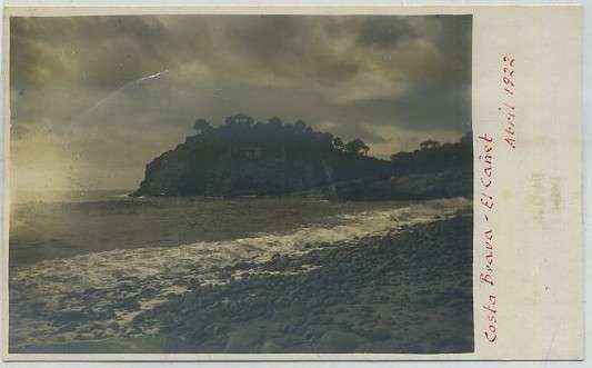 POSTAL ANTIGUA DE BARCELONA. EL CAÑET. SANT FELIU DE GUIXOLS