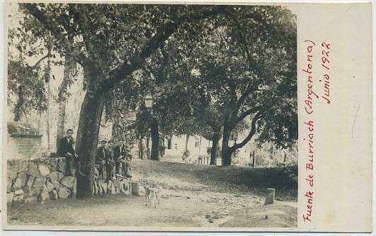 POSTAL ANTIGUA DE BARCELONA. FUENTE DE BURRIACH