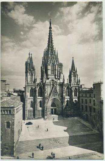 POSTAL DE BARCELONA. SERIE 2 Nº 24. LA CATEDRAL