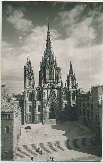 POSTAL DE BARCELONA. SERIE 2 Nº 24. LA CATEDRAL