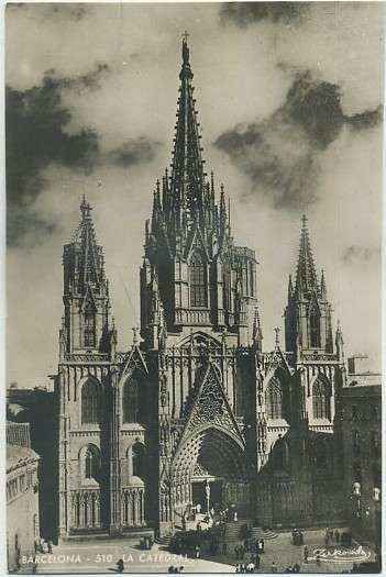 POSTAL DE BARCELONA. Nº 510 LA CATEDRAL