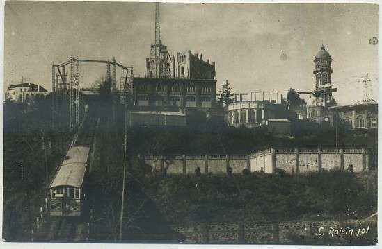 POSTAL DE BARCELONA. CUSPIDE DEL TIBIDAVO