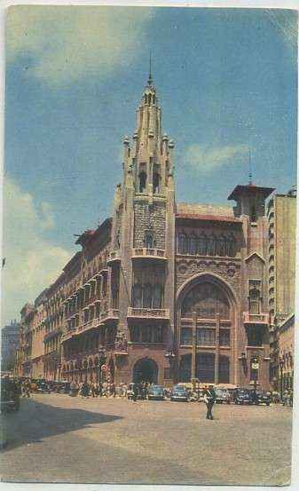 POSTAL DE BARCELONA. OFICINAS CENTRALES CAJA DE PENSIONES PARA LA VEJEZ