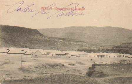 POSTAL ANTIGUA DE MELILLA. CAMPAMENTO DE SEGANGA.
