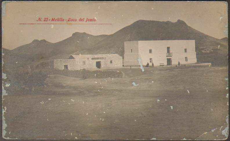 POSTAL FOTOGRAFICA ANTIGUA DE MELILLA. ZOCO DEL JEMIS. Nº 23