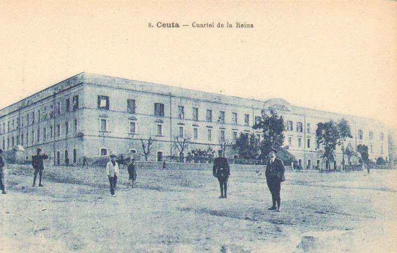 POSTAL ANTIGUA DE CEUTA. Nº 8. CUARTEL DE LA REINA