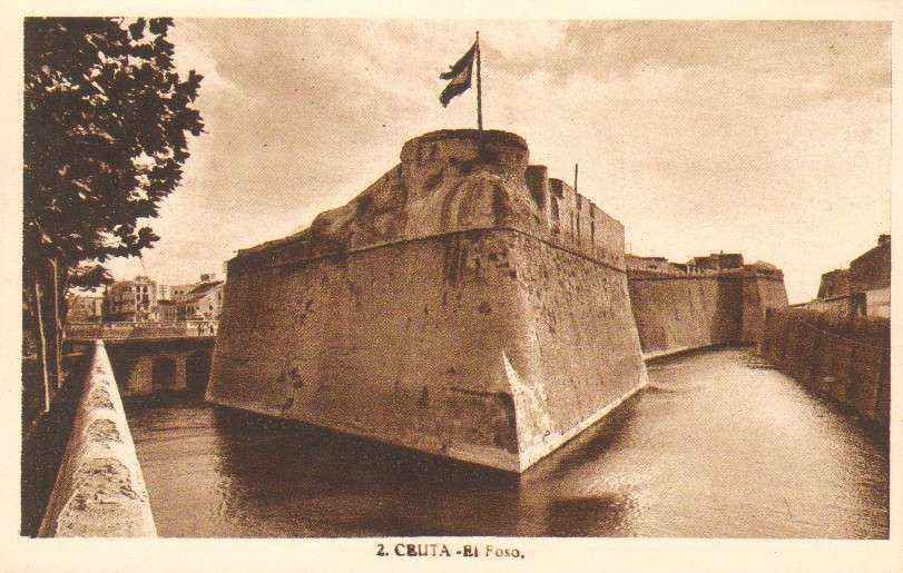 POSTAL DE CEUTA. Nº 1. EL FOSO.