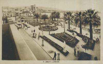 POSTAL DE CEUTA JARDINES Nº 7