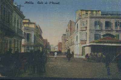 POSTAL DE MELILLA CALLE DE O' DONELL