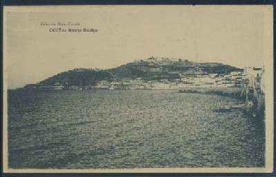 POSTAL ANTIGUA DE CEUTA MONTE HACHO