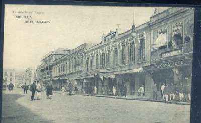 POSTAL ANTIGUA DE MELILLA - HOTEL MADRID