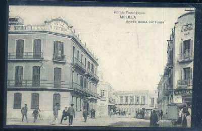 POSTAL ANTIGUA DE MELILLA - HOTEL REINA VICTORIA