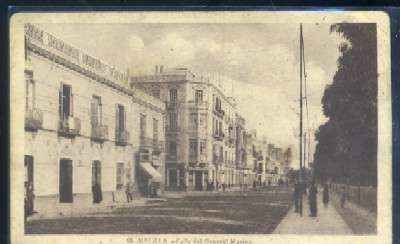 POSTAL ANTIGUA DE MELILLA Nº 10 CALLE DEL GENERAL MARINA