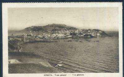 POSTAL ANTIGUA DE CEUTA - VISTA GENERAL
