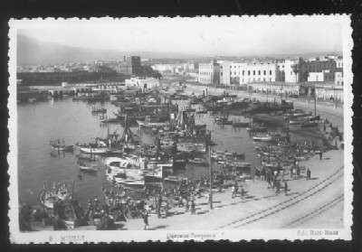 POSTAL DE MELILLA - DARSENA PESQUERA Nº 8