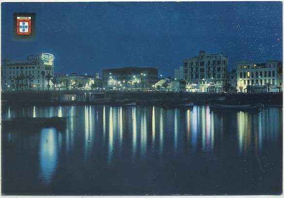 POSTAL DE CEUTA - VISTA NOCTURNA Nº 10