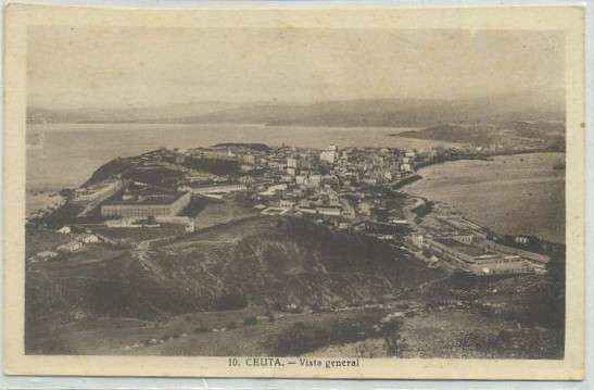 POSTAL DE CEUTA. VISTA GENERAL Nº 10