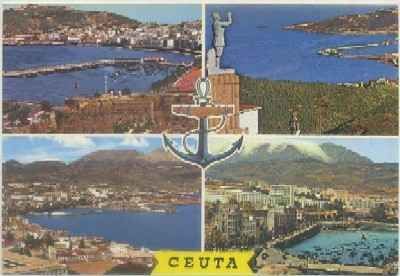 POSTAL DE CEUTA. BELLEZAS DE LA CIUDAD Nº 60