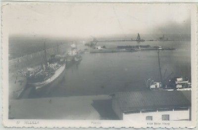 POSTAL DE MELILLA. PUERTO Nº 19