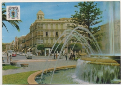 POSTAL DE MELILLA. PLAZA DE ESPAÑA