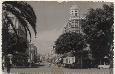 POSTAL ANTIGUA DE MELILLA. AVENIDA DEL GENERALISIMO