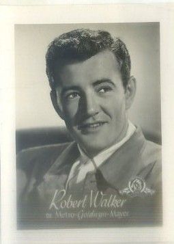 POSTAL DE CINE 9x7 cm: ROBERT WALKER