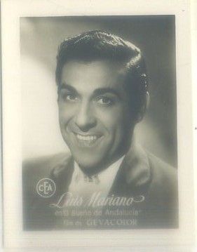 POSTAL DE CINE 9x7 cm: LUIS MARIANO