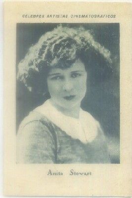 POSTAL DE CINE 11x7,5 cm: ANITA STEWART. SERIE D Nº 11