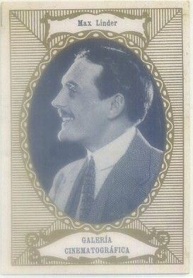 POSTAL DE CINE 10x7 cm: MAX LINDER. SERIE A Nº 1. CHOCOLATES RIUCORD