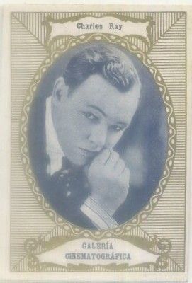 POSTAL DE CINE 10x7 cm: CHARLES RAY. SERIE A Nº 10. CHOCOLATES RIUCORD