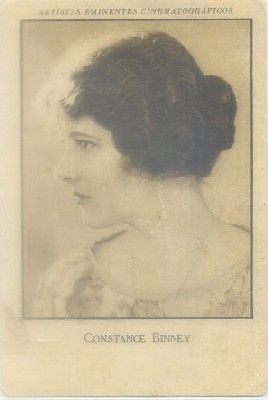 POSTAL DE CINE 11,5x7,5 cm: CONSTANCE BINNEY. SERIE Vll Nº 13