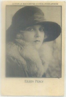 POSTAL DE CINE 11,5x7,5 cm: EILEEN PERCY. SERIE Vll Nº 19