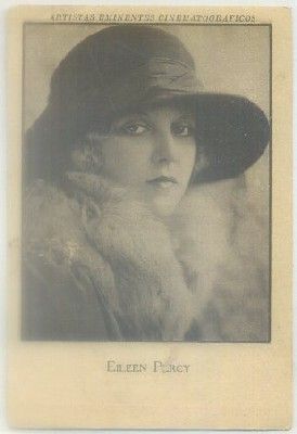POSTAL DE CINE 11,5x7,5 cm: EILEEN PERCY. SERIE Vll Nº 19