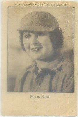 POSTAL DE CINE 11,5x7,5 cm: BILLIE DOVE. SERIE lX Nº 1