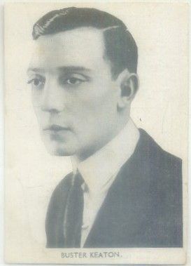 POSTAL DE CINE 11x7 cm: BUSTER KEATON. COL. SILUETAS DEL CINE Nº 22