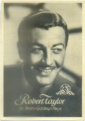 ROBERT TAYLOR. COL. ARTISTAS DE LA PANTALLA Nº 9. REVISTA FLORITA. 17X12 CM.