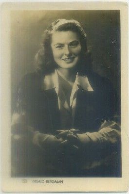 POSTAL DE CINE: INGRID BERGMAN