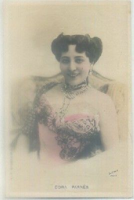 POSTAL DE TEATRO: ACTRIZ DORA PARNES