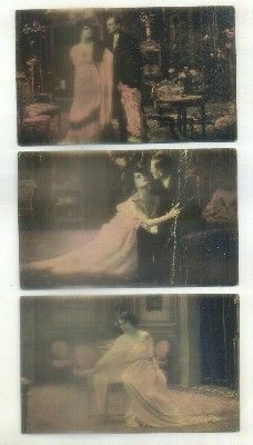 POSTAL DE CINE: LILIANA. COL. INCOMPLETA DE 14 POSTALES. PUB. CHOCOLATES AMATLLER