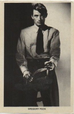 POSTAL DE CINE: GREGORY PECK