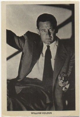 POSTAL DE CINE: WILLIAM HOLDEN