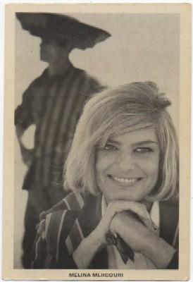 POSTAL DE CINE: MELINA MERCOURI