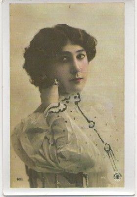 POSTAL ACTRICES DE CINE. REPRODUCCION. ACTRIZ SIN DEFINIR